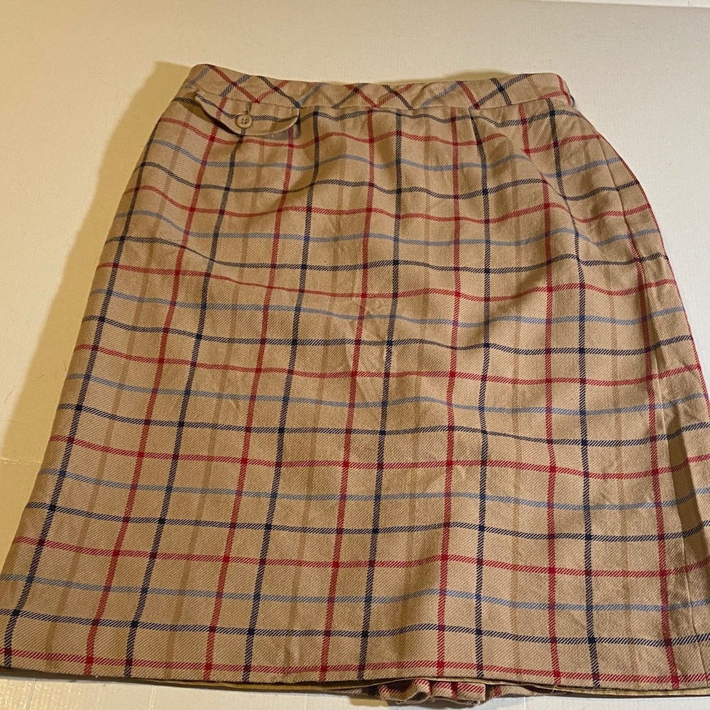 Vintage Pendleton 100% Virgin Wool Skirt